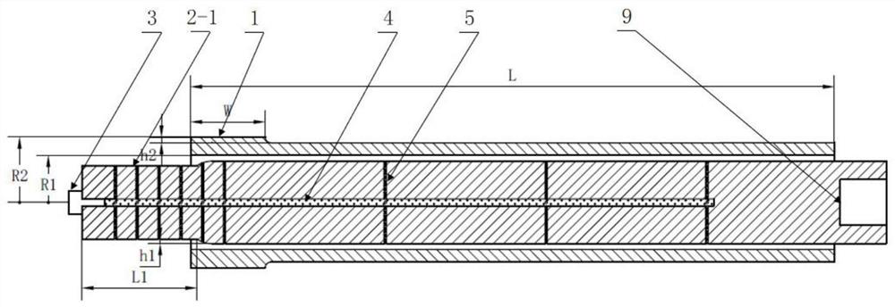 Surface-strengthened inner step shaft inner hole precision forming process