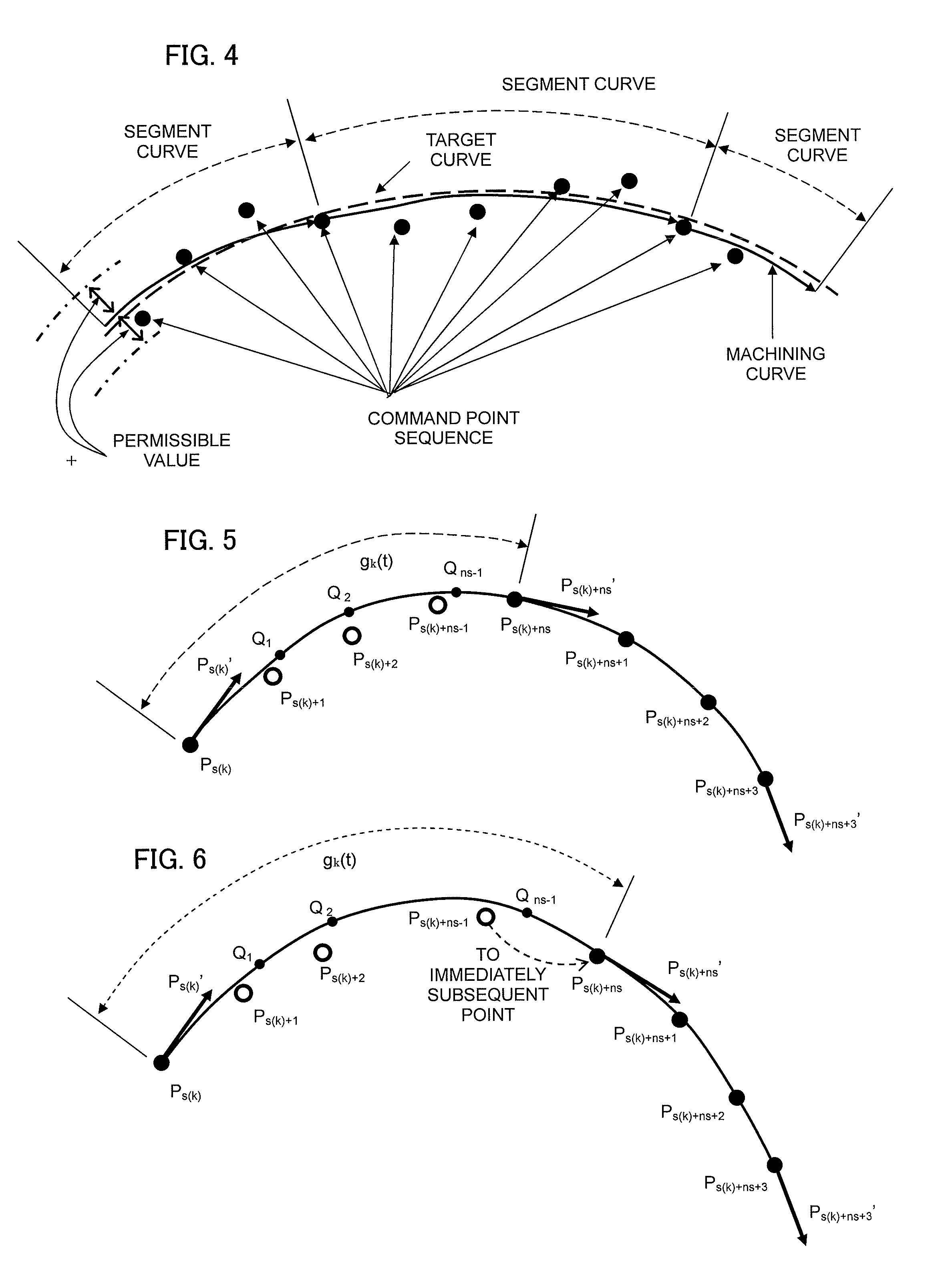 Numerical controller with machining curve creating function