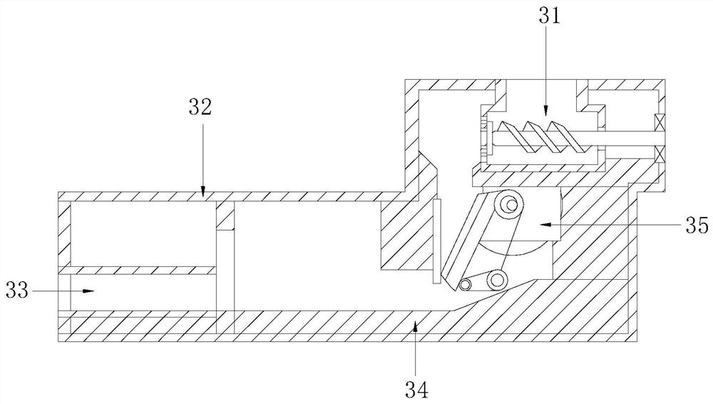 Pelletizing and pipe discharging integrated production equipment