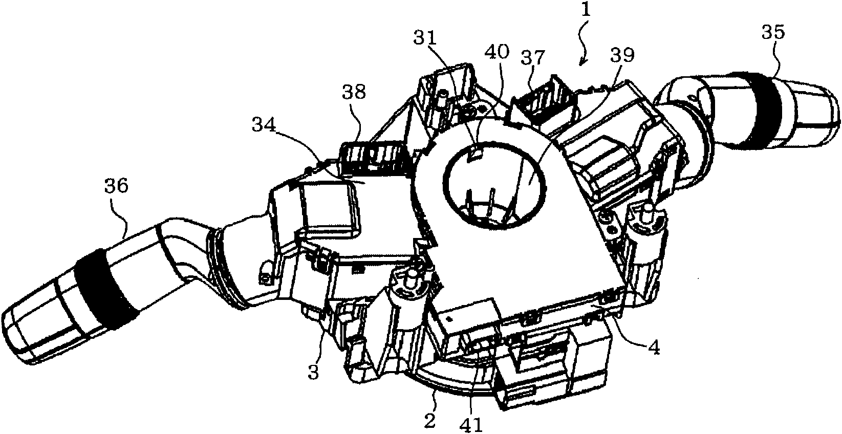 Vehicle switch unit