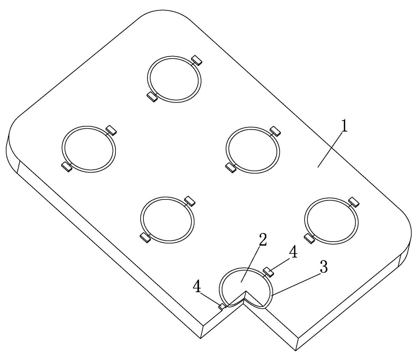 LED lighting device having excellent radiating function