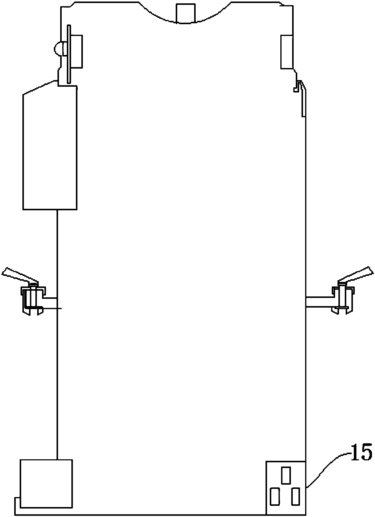 Semiconductor energy-saving water dispenser