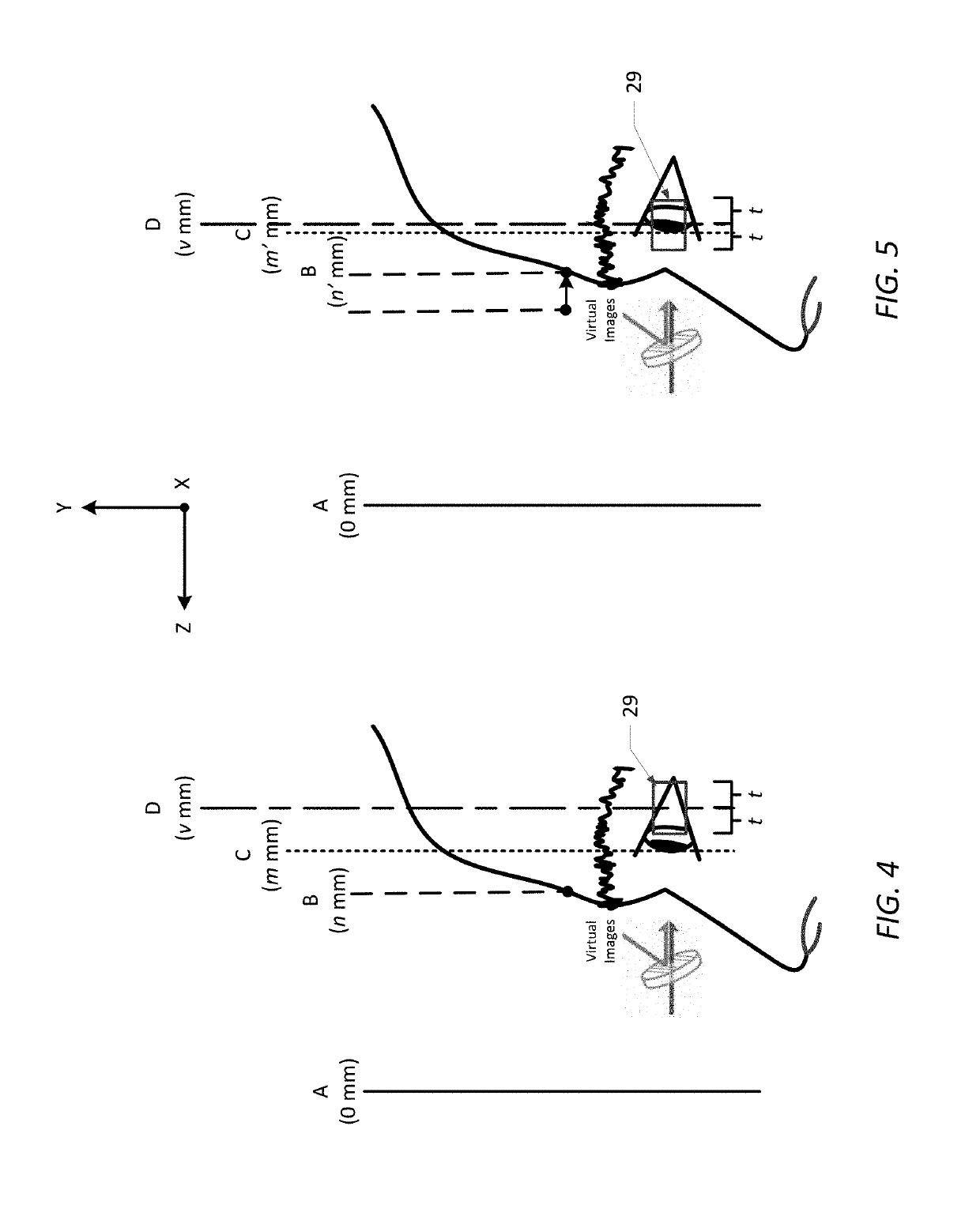 System, head mounted device (HMD) and method for adjusting a position of an hmd worn by a user