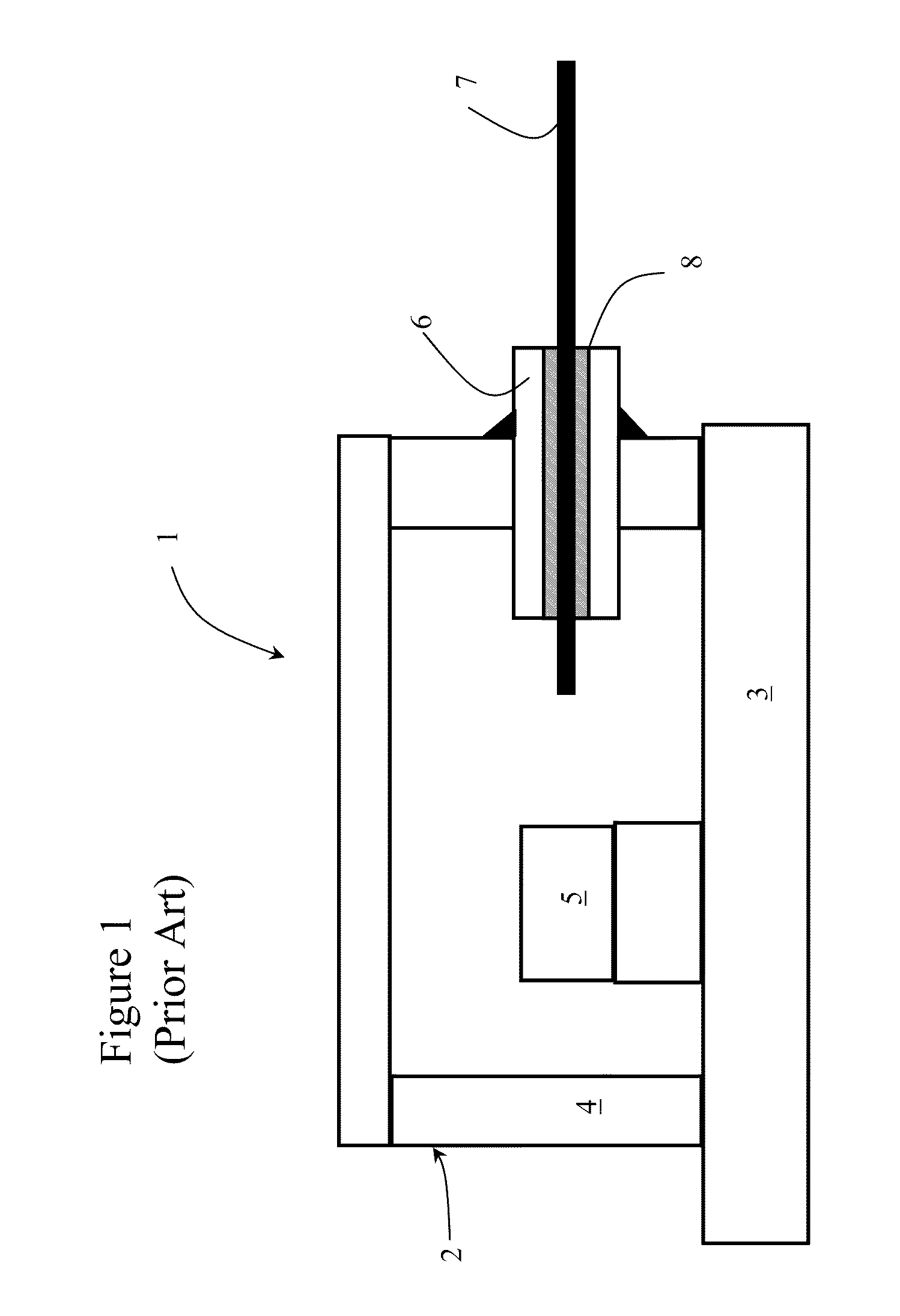 Optical module with fiber feedthrough