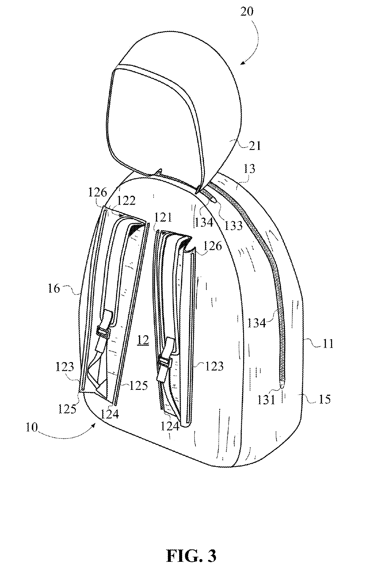 Rain Cover for Backpacks and Related Items