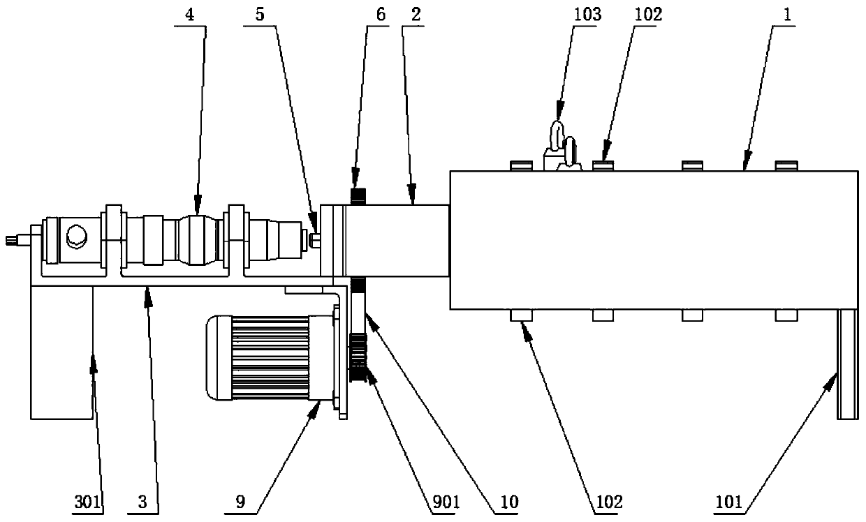 Coiled tubing pipe-to-pipe butt joint process and raw material thickening equipment thereof