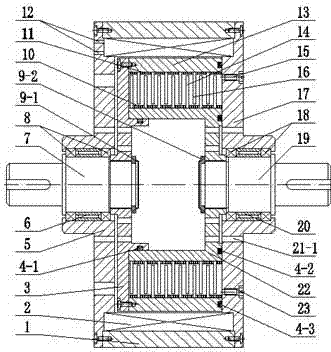 A multi-chip magneto-rheological soft start device