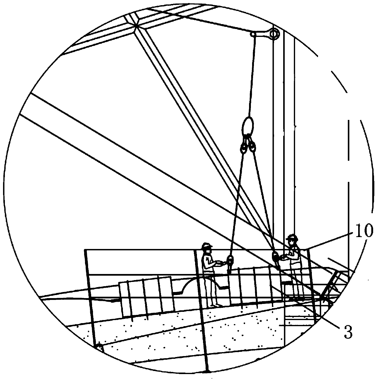 Submarine pipeline floating barrel mounting and recycling method