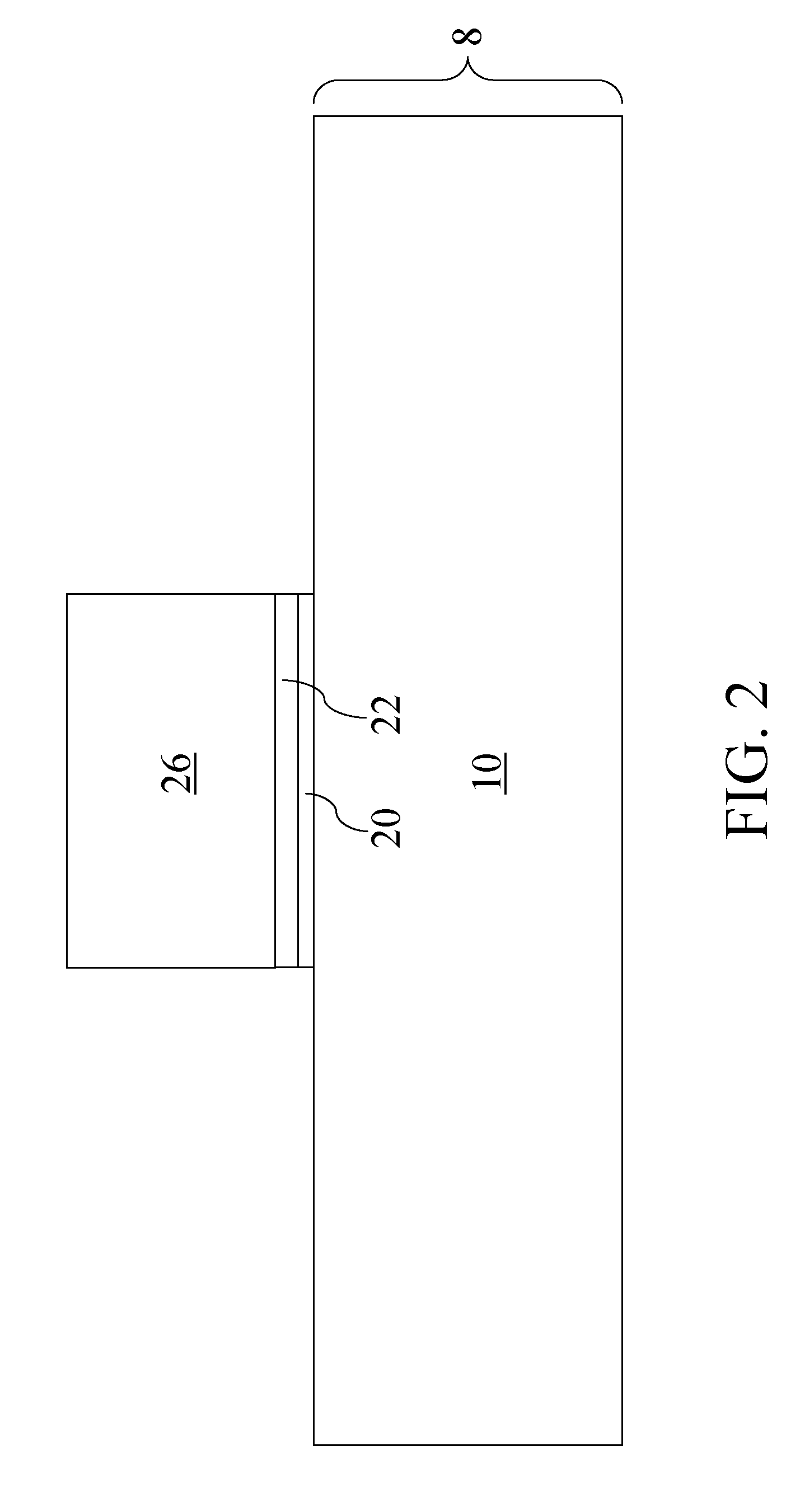 Field effect transistor with reduced overlap capacitance