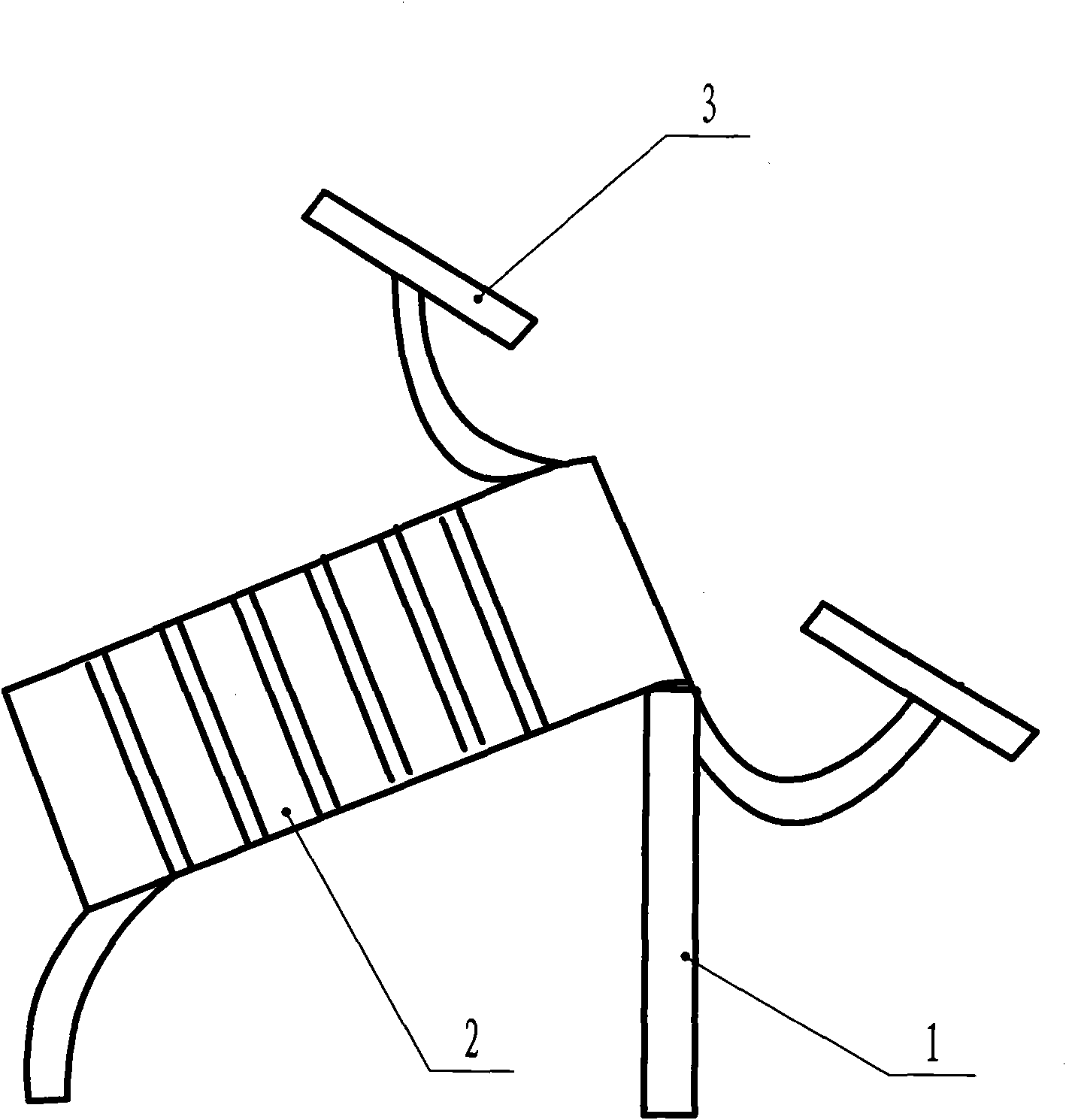 Abdominal muscle board