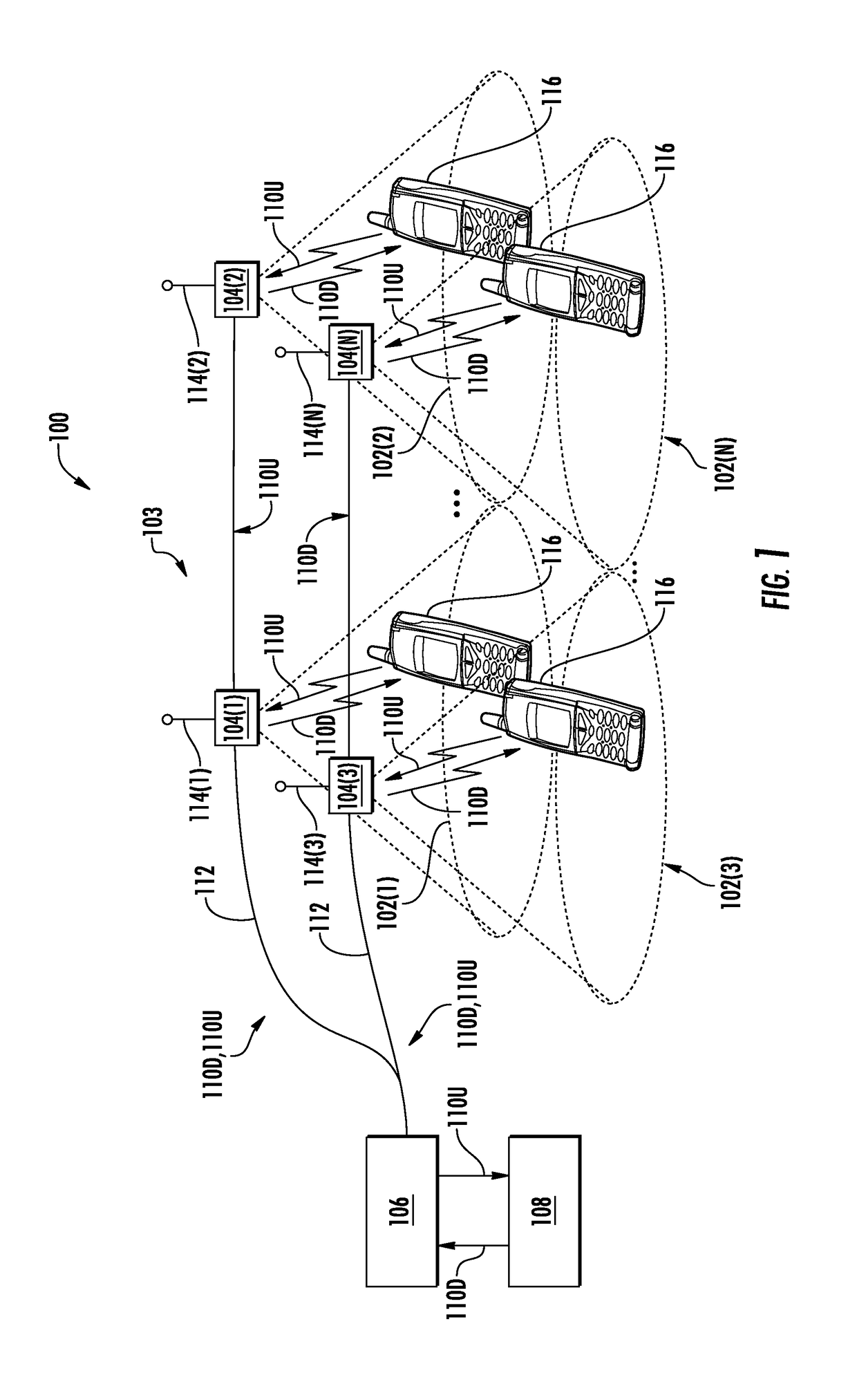 Wideband digital distributed communications system(s) (DCS) employing programmable digital signal processing circuit for scaling supported communications services