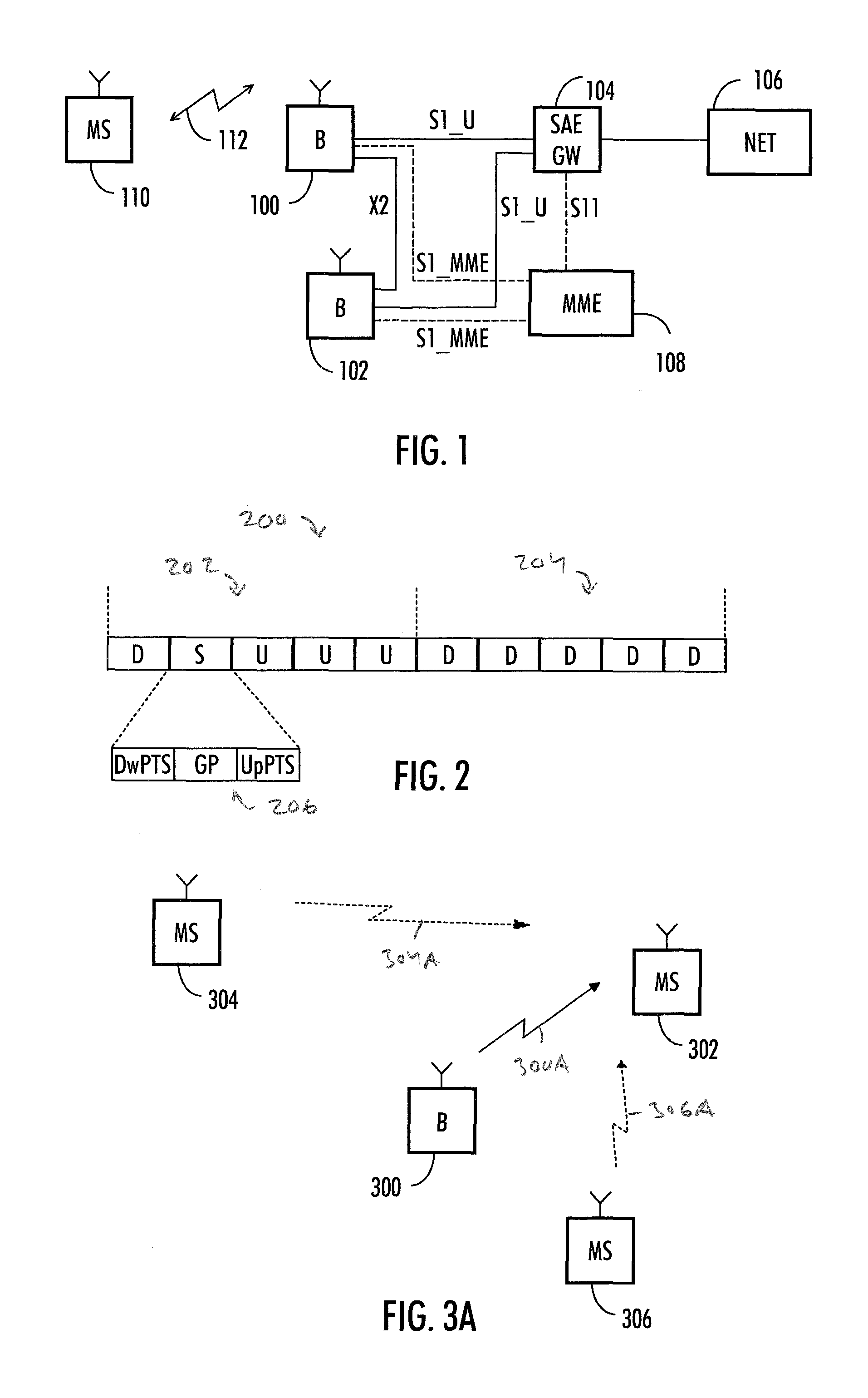 TDD Data Transmission on Multiple Carriers with Sub Frames Reserved for Predetermined Transmission Directions