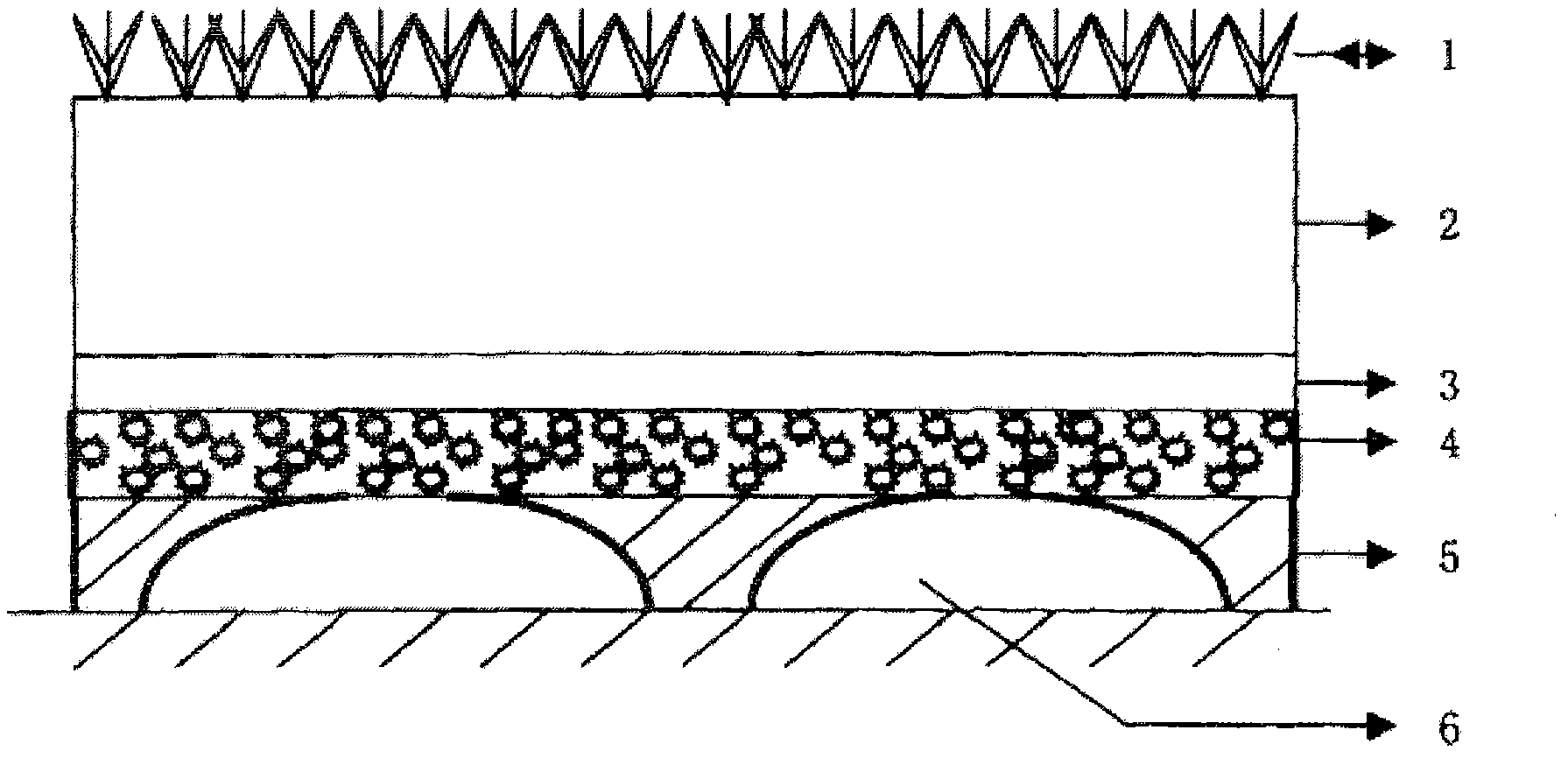 Remote and automatic turf-bed temperature control type sports lawn