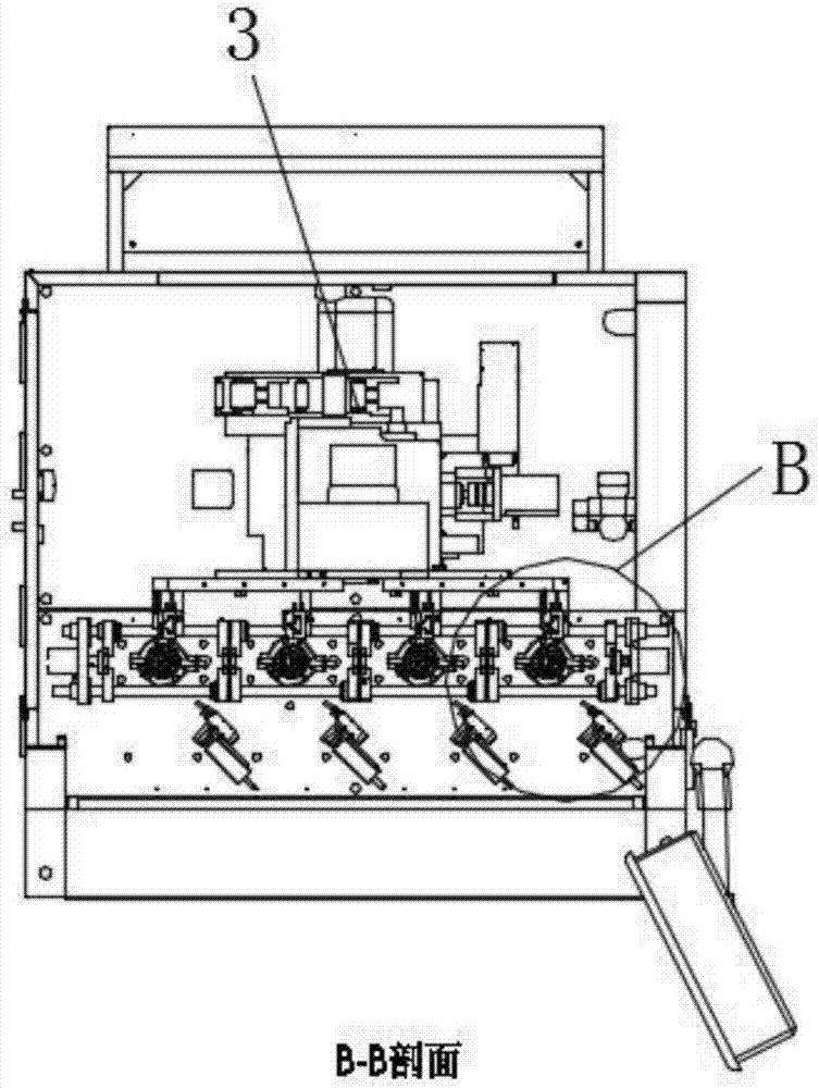 Seven-axis brushless motor stator winding machine