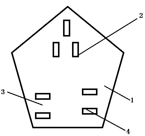 Novel panel type electronic socket