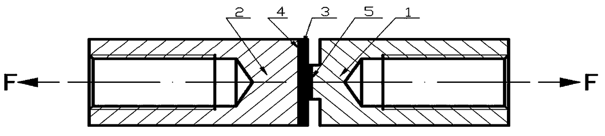 Testing method for ultra-high bonding strength of coating