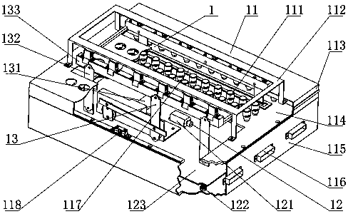 Dynamic reliability detection device of groove type photoelectric sensor