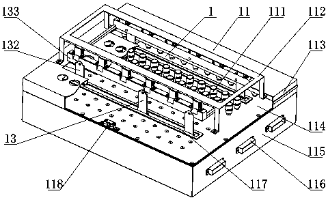 Dynamic reliability detection device of groove type photoelectric sensor