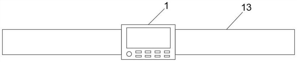 Transfusion monitoring device for general medical nursing