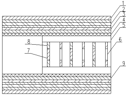 Fuel oil conveying pipeline with muffling device