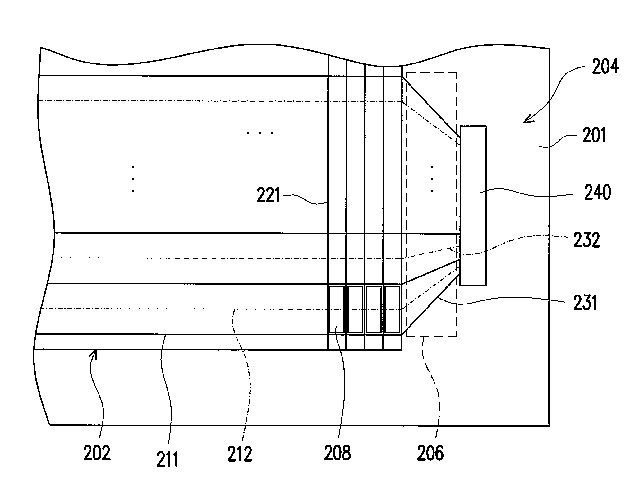 Active device array substrate and display device