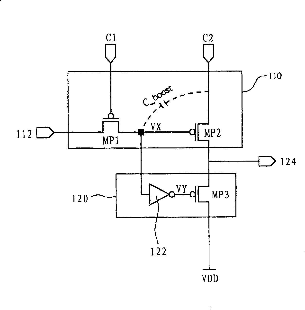 Shift register circuit and pull-up unit thereof