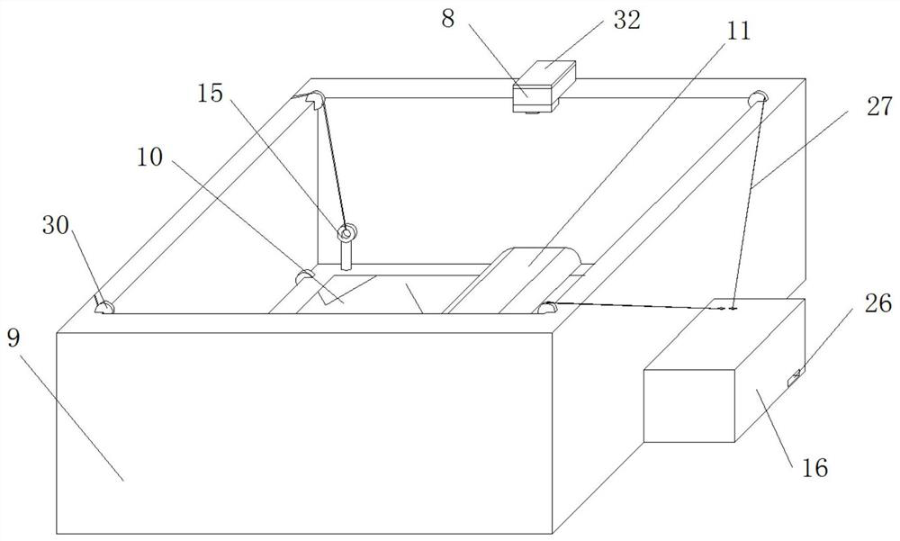 Household swimming pool intelligent rescue device and using method