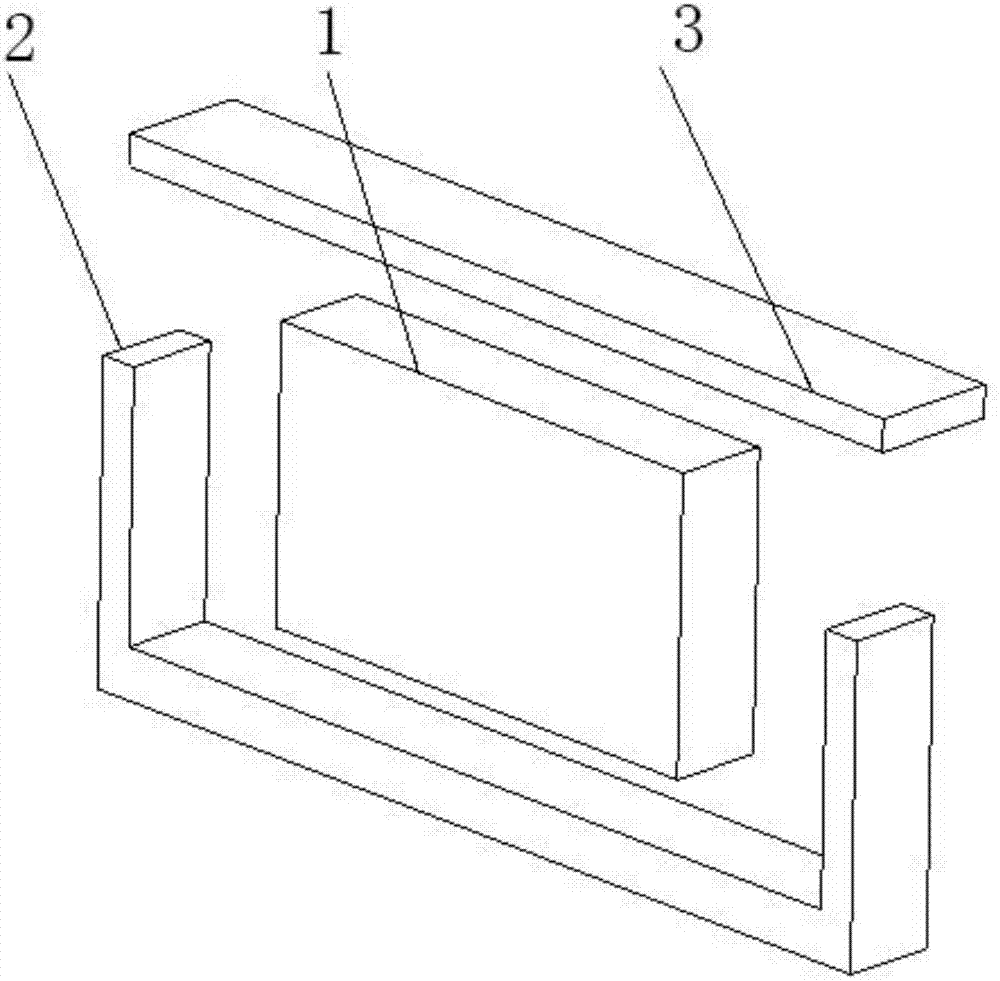 Magnetic force reinforcing structure for magnets