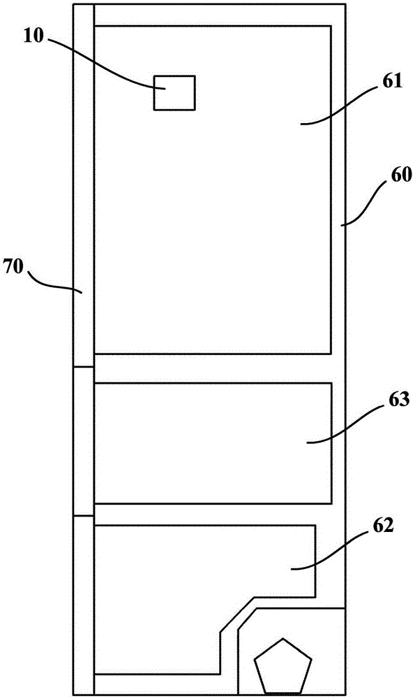 Refrigerator and method and device for detecting influence of odor in refrigerator storage chambers on smell