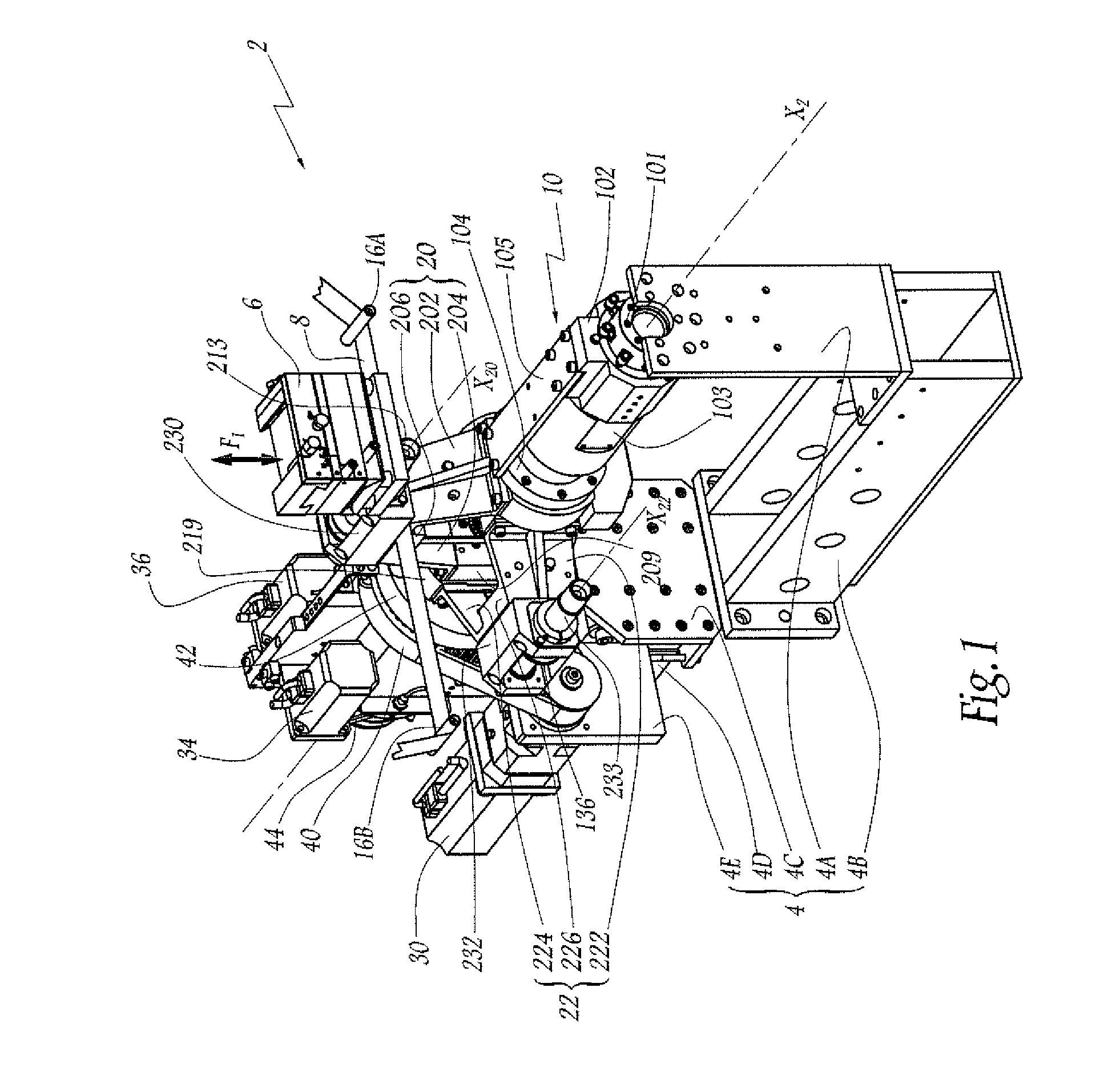 Marking or labeling machine and a marking or labeling method