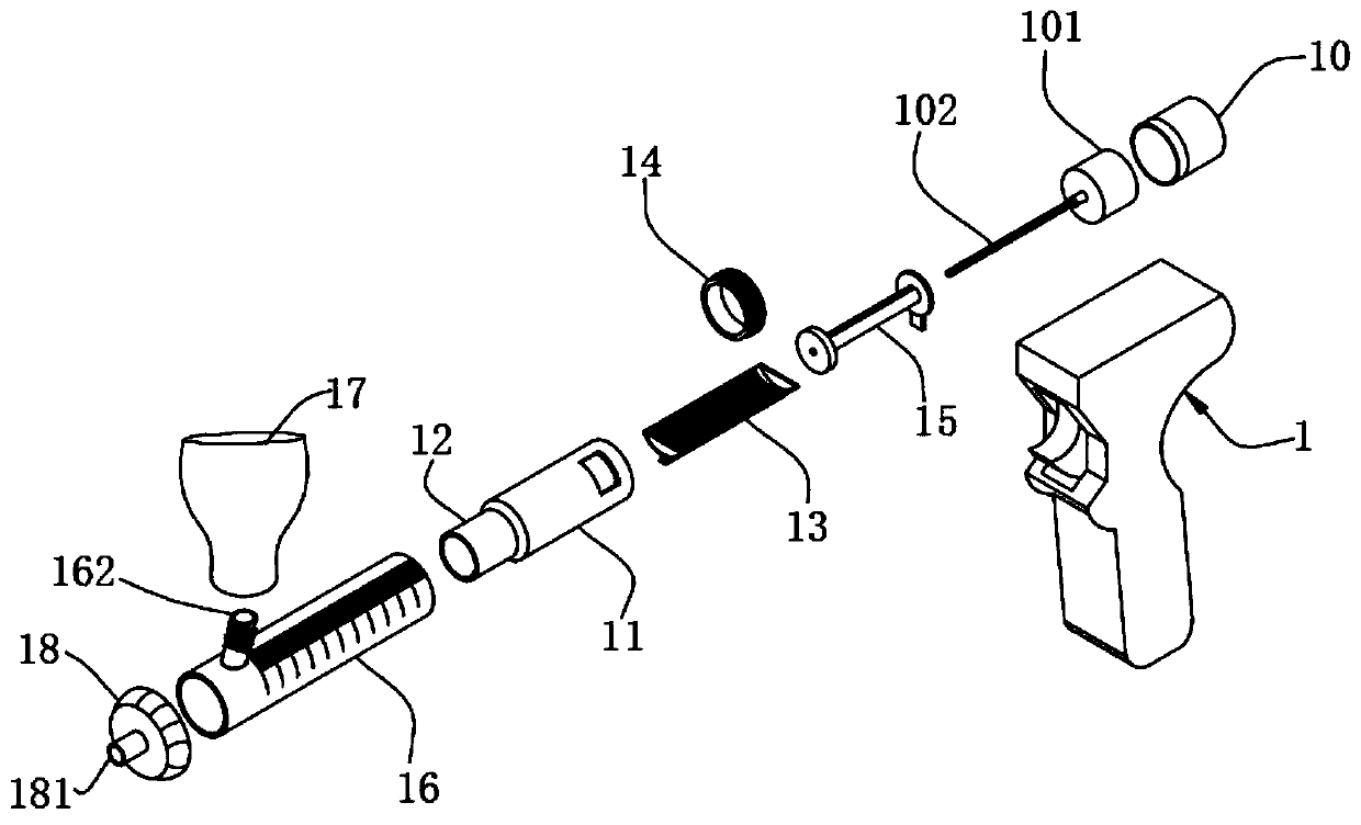 Electric nasal feeding syringe