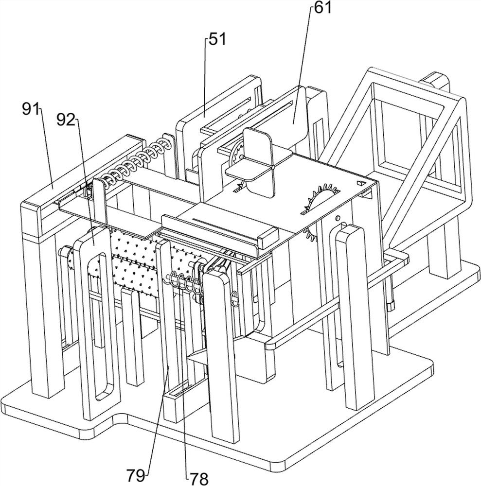 Device for wood cutting