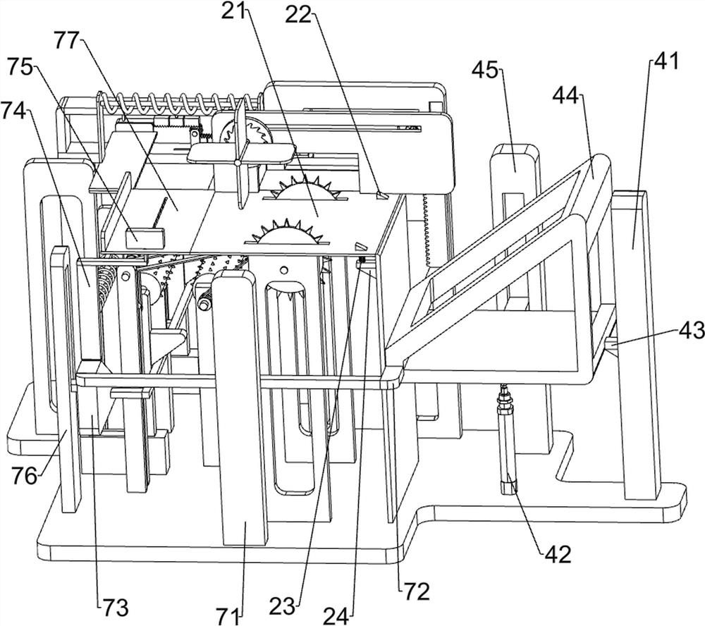 Device for wood cutting