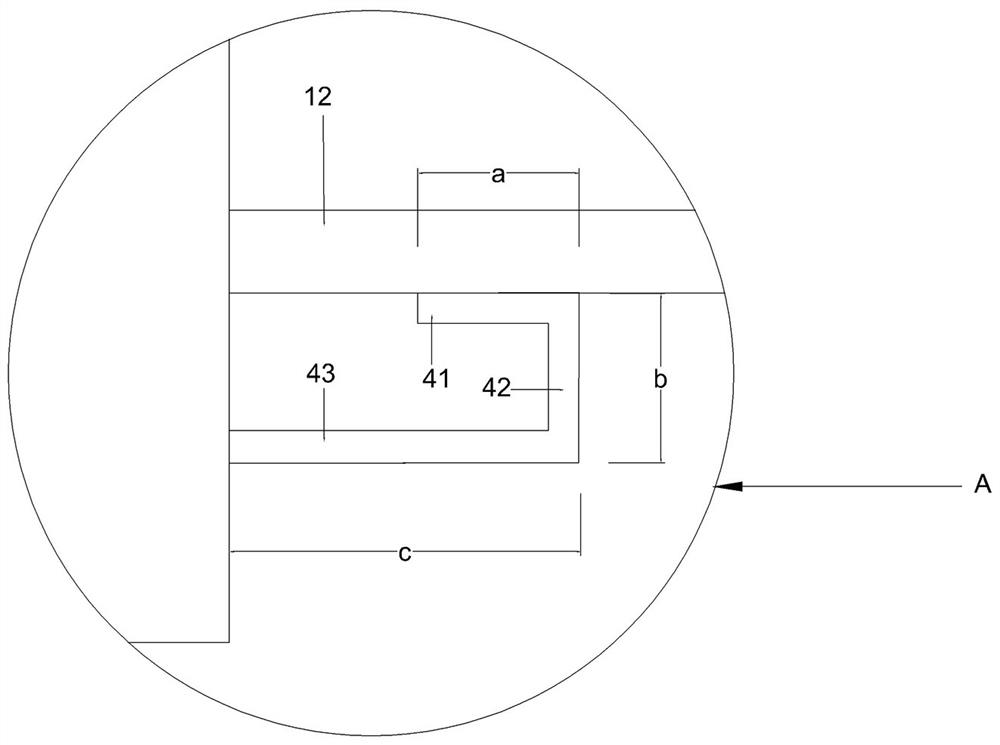 Steel embracing beam supporting system of formwork supporting frame and construction method of steel embracing beam supporting system