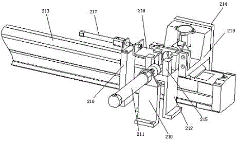 Water diversion jacket assembling device of water valve part assembling machine of water heater