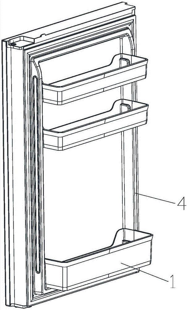 Refrigerator and bottle frame thereof