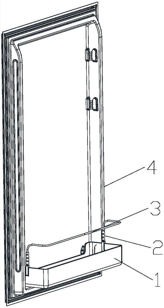 Refrigerator and bottle frame thereof