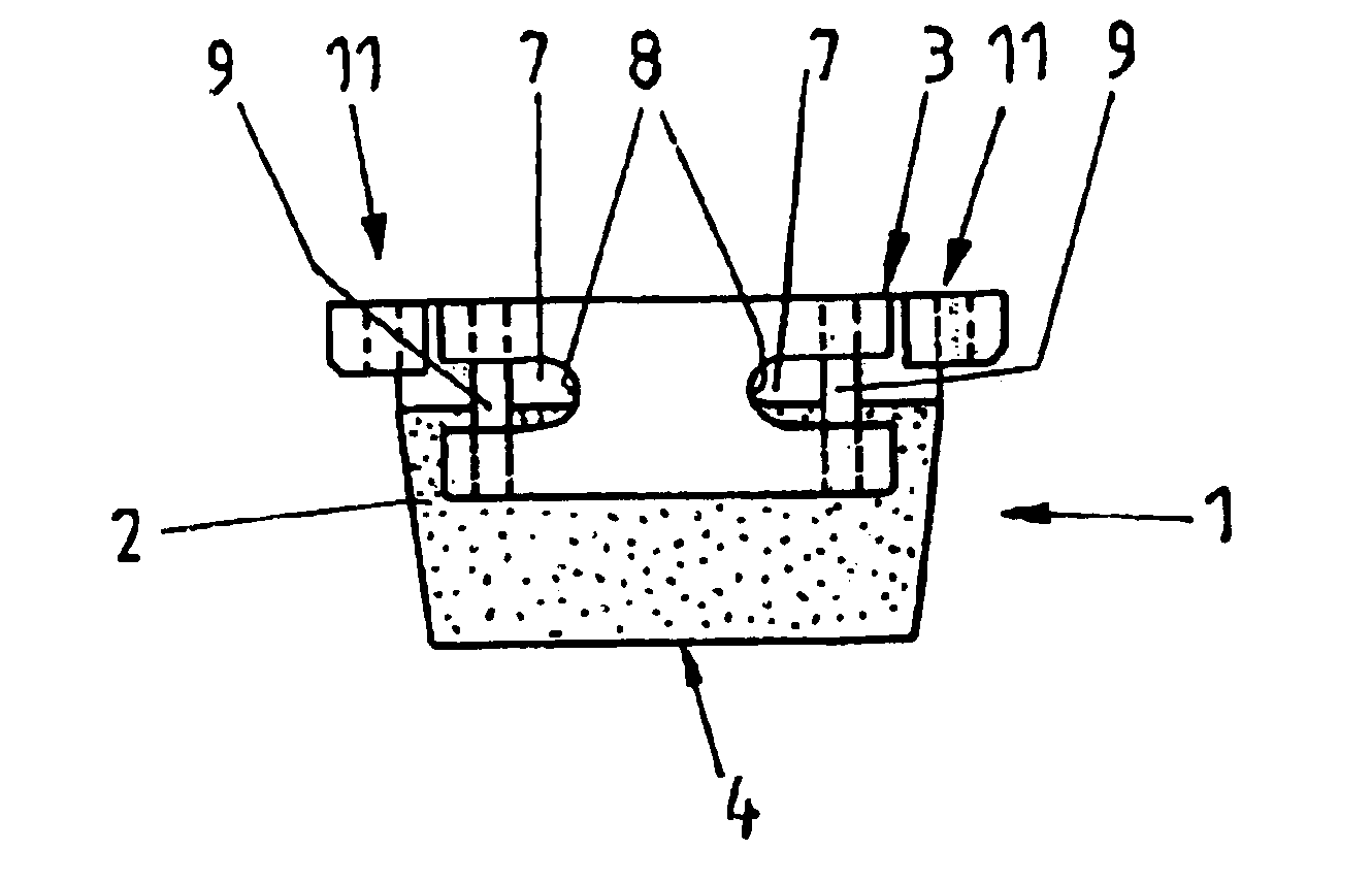 Spring holding cone for holding a spring end of a spiral torsion spring