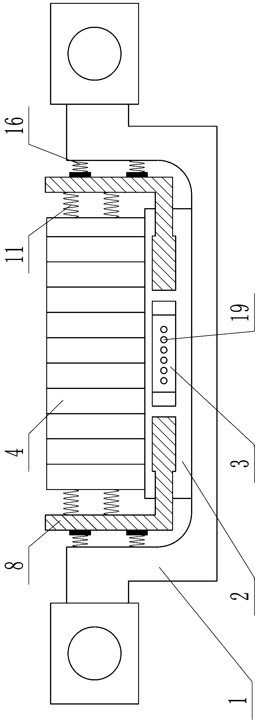 Electric vehicle battery protection device