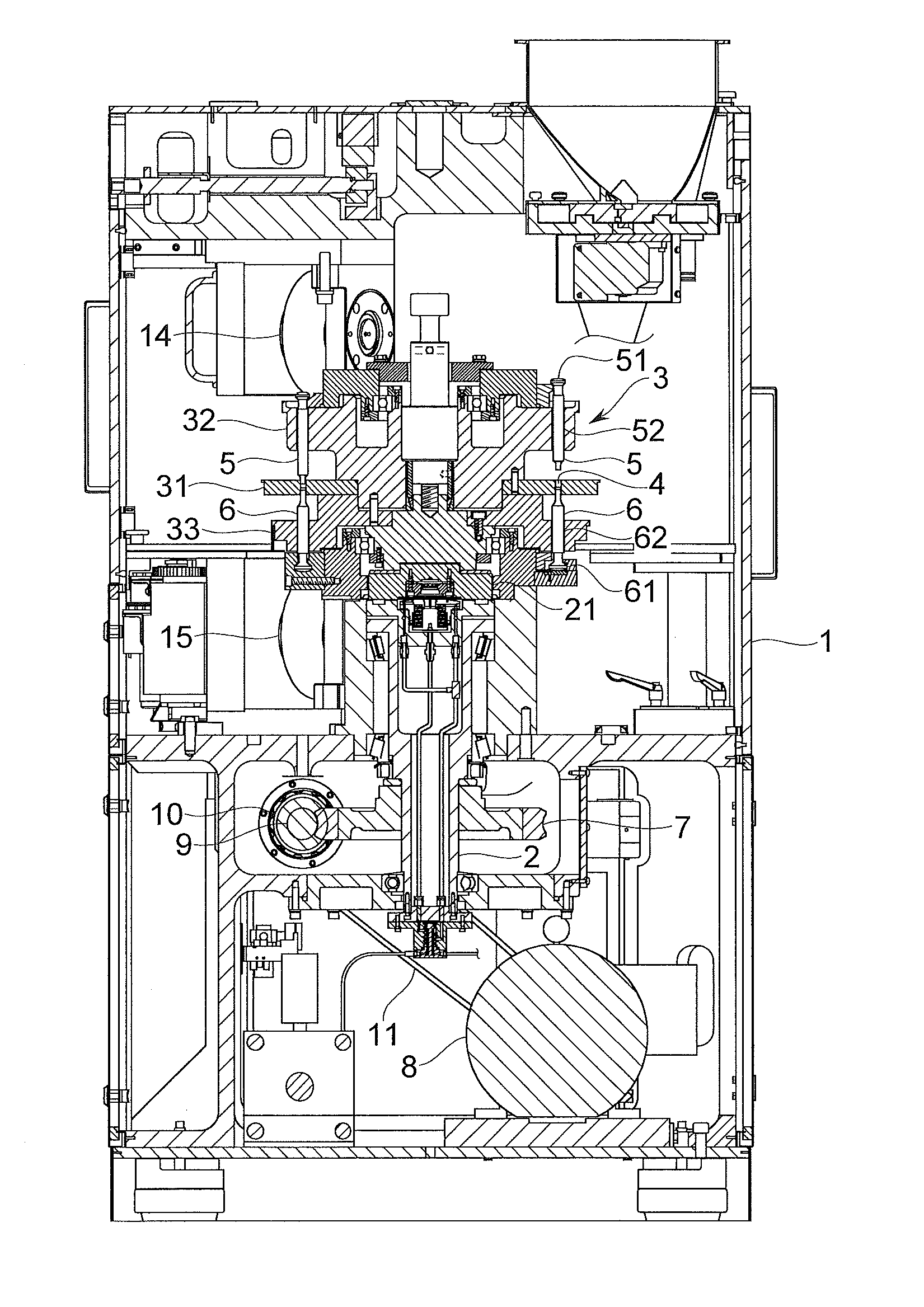 Compression Molding Machine and Method of Producing Molded Product