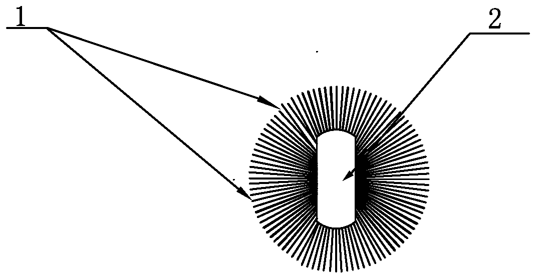 Low-voltage excited derivative-free rare earth alloy negative oxygen ion releasing cluster