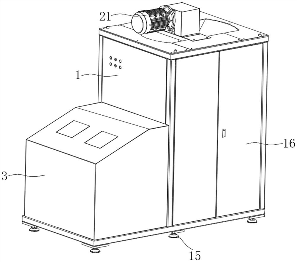 Wet coal sample mixing rotary division machine