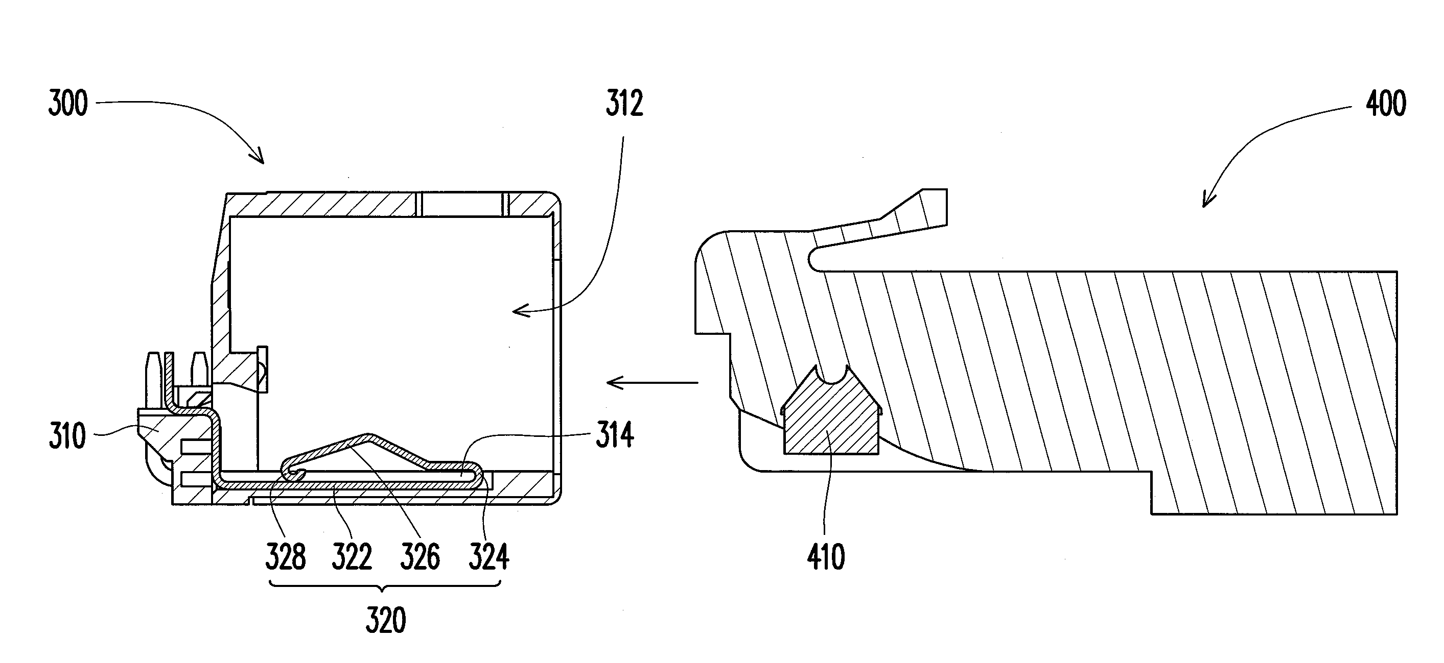 Receptacle connector