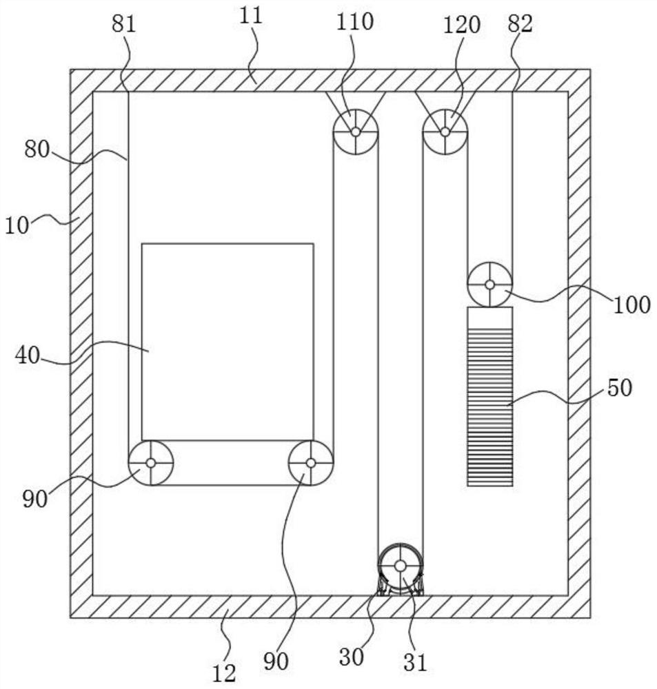 Method for reforming elevator without machine room, and elevator without machine room