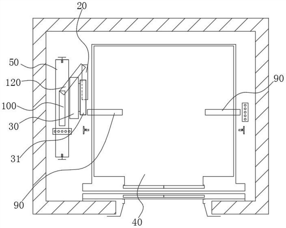 Method for reforming elevator without machine room, and elevator without machine room