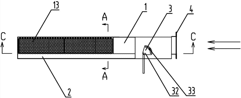 Glass fiber forming area cooling air bellow