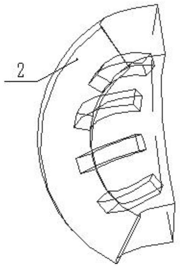 Automatic power generation device for underwater unmanned vehicle