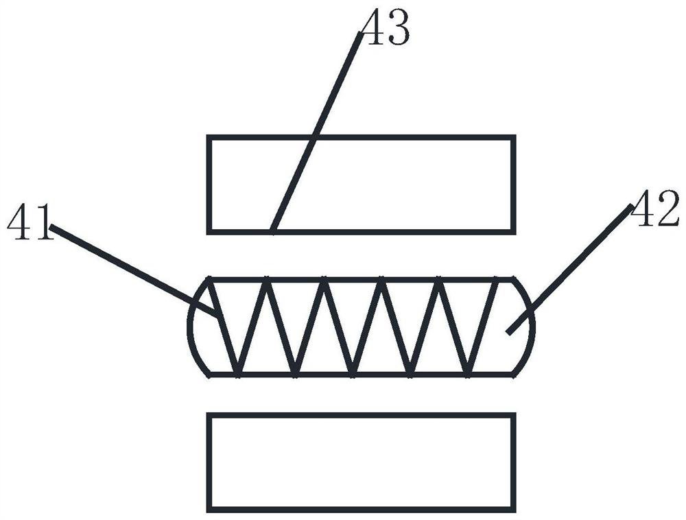 Locking fastener with tenon