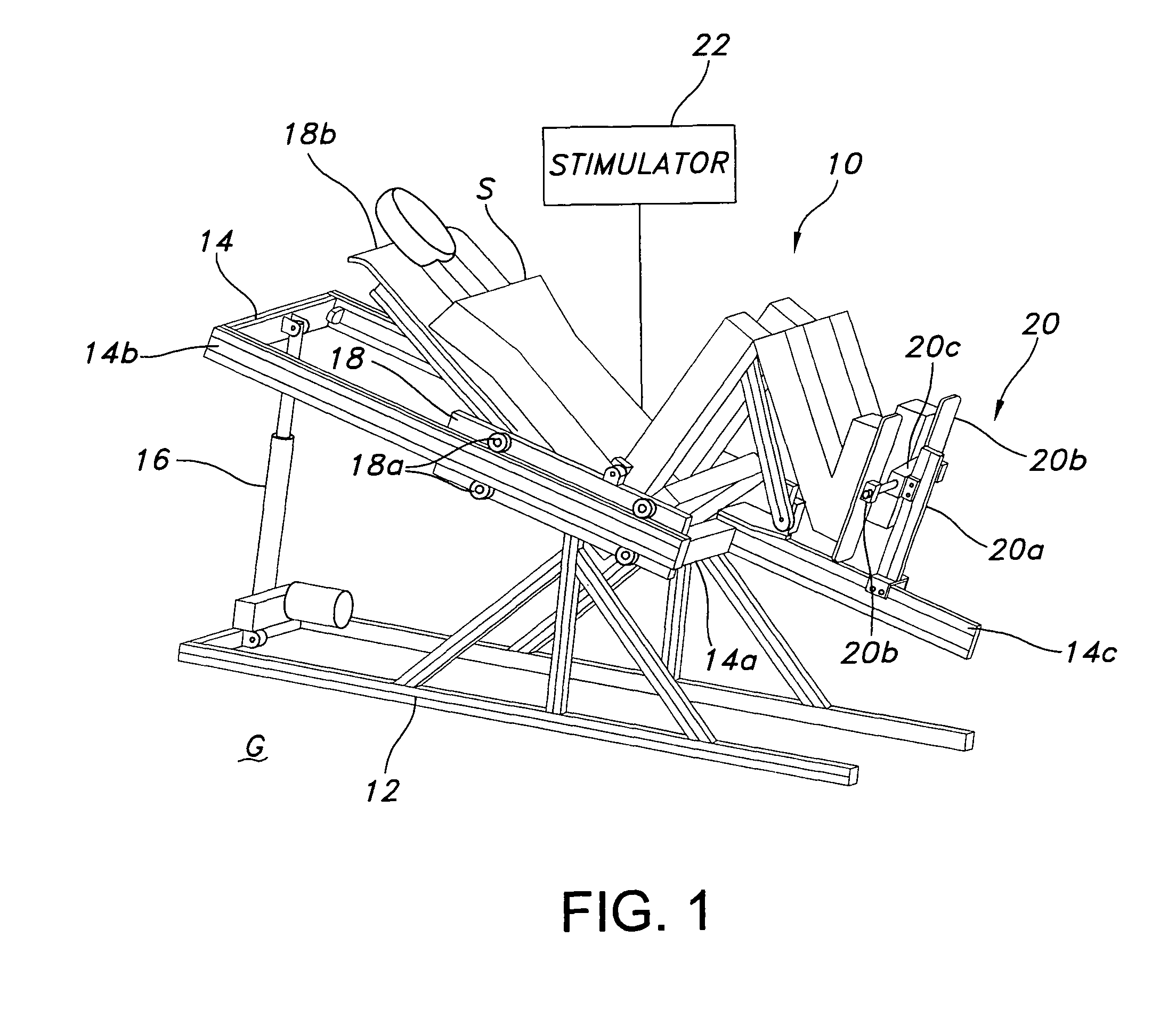 Lower extremity exercise device with stimulation and related methods