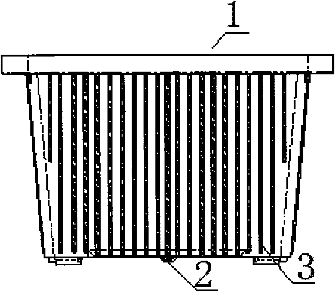 One-time molded oil tank